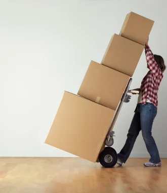 stacking boxes is easy but is the Moving house mortgage process